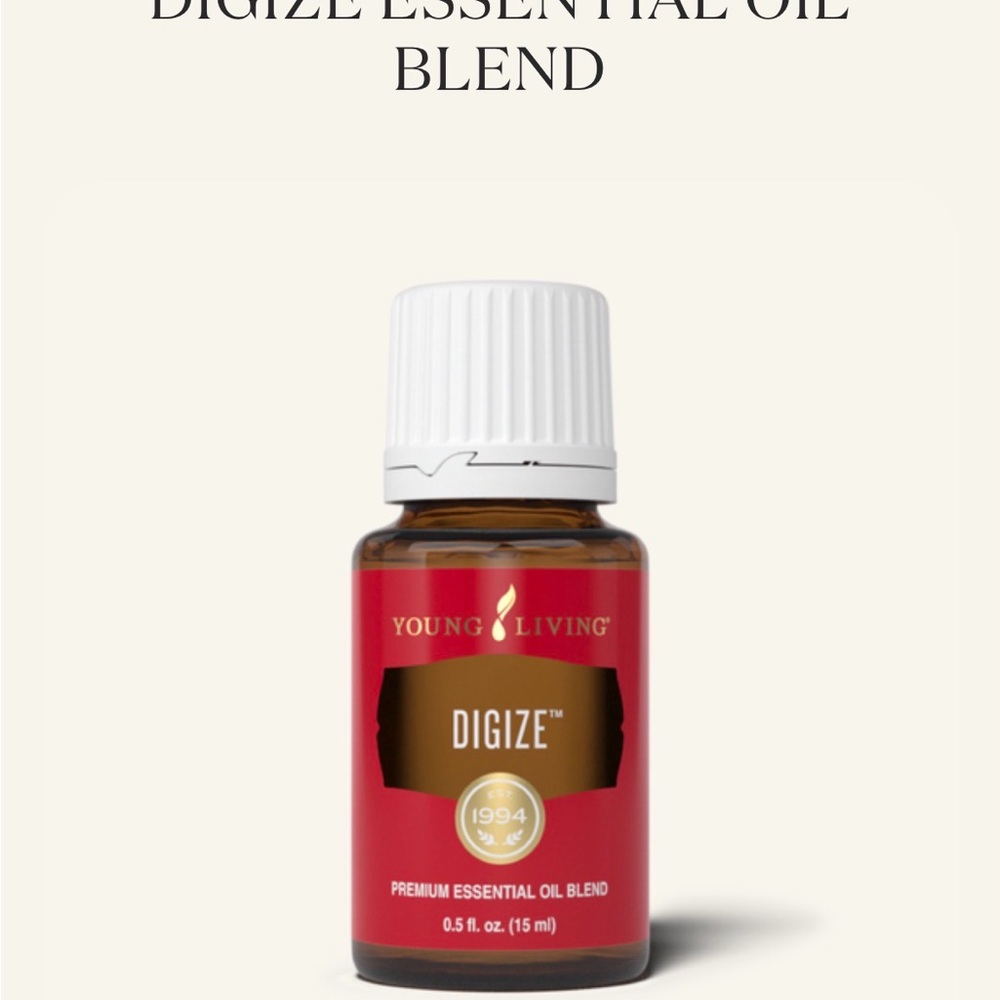 Young Living Digize Essential Oil Blend - Red & White Bottle